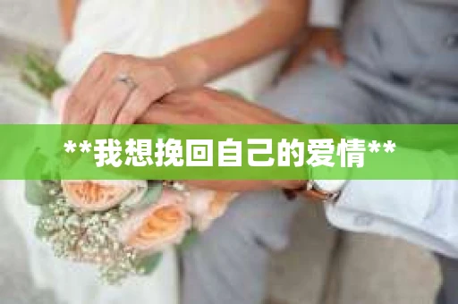 **我想挽回自己的爱情**