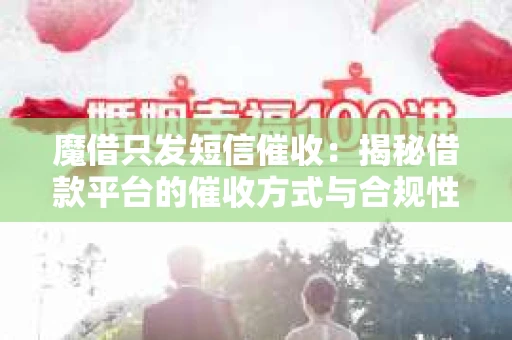 魔借只发短信催收：揭秘借款平台的催收方式与合规性